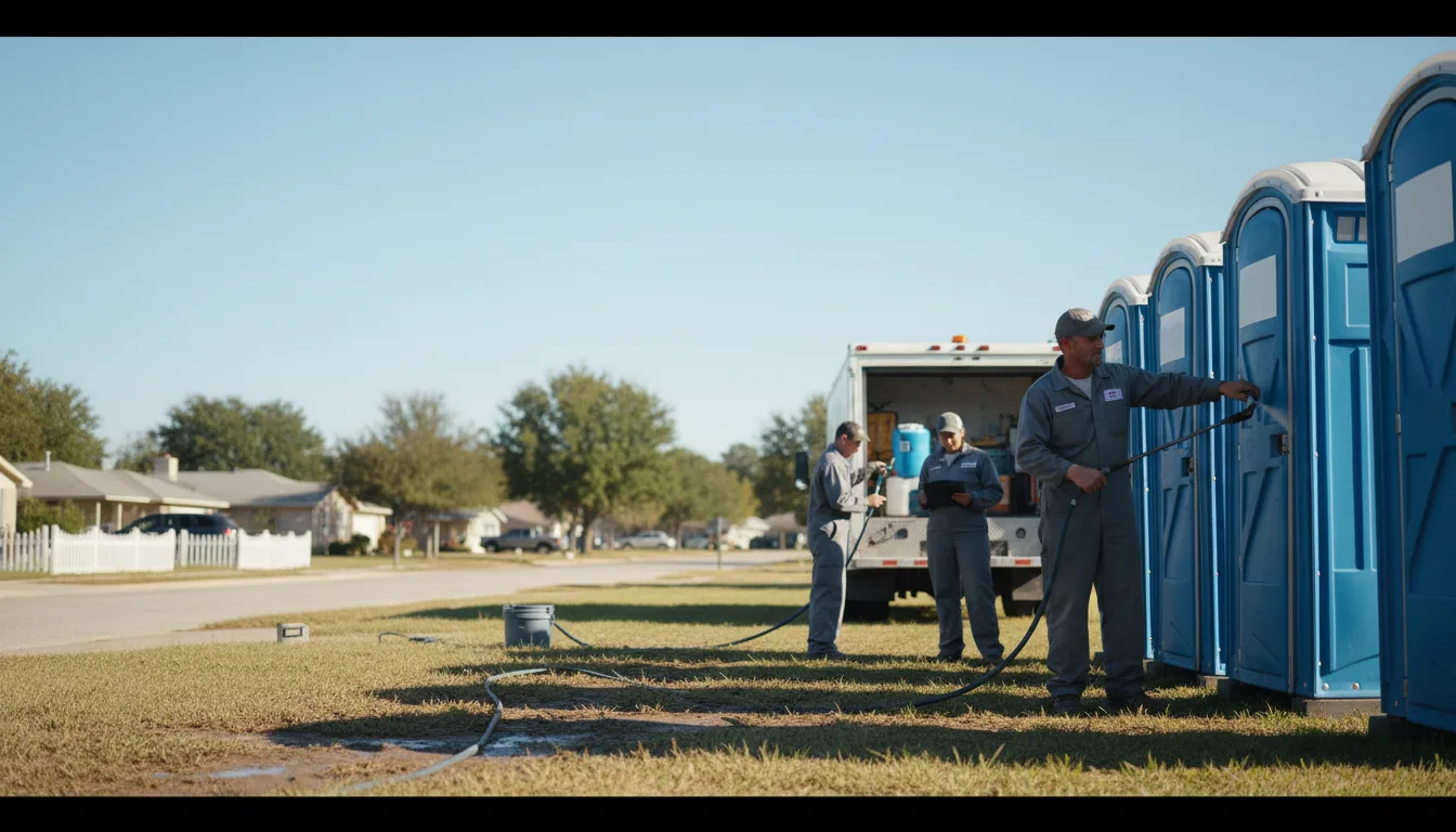 Long-Term Portable Toilet Rental in Cantonment, FL near me